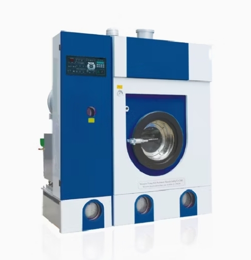 Fully Enclosed Perc & Hydrocarbon Dry Cleaning Machine (6-20kg Capacity)